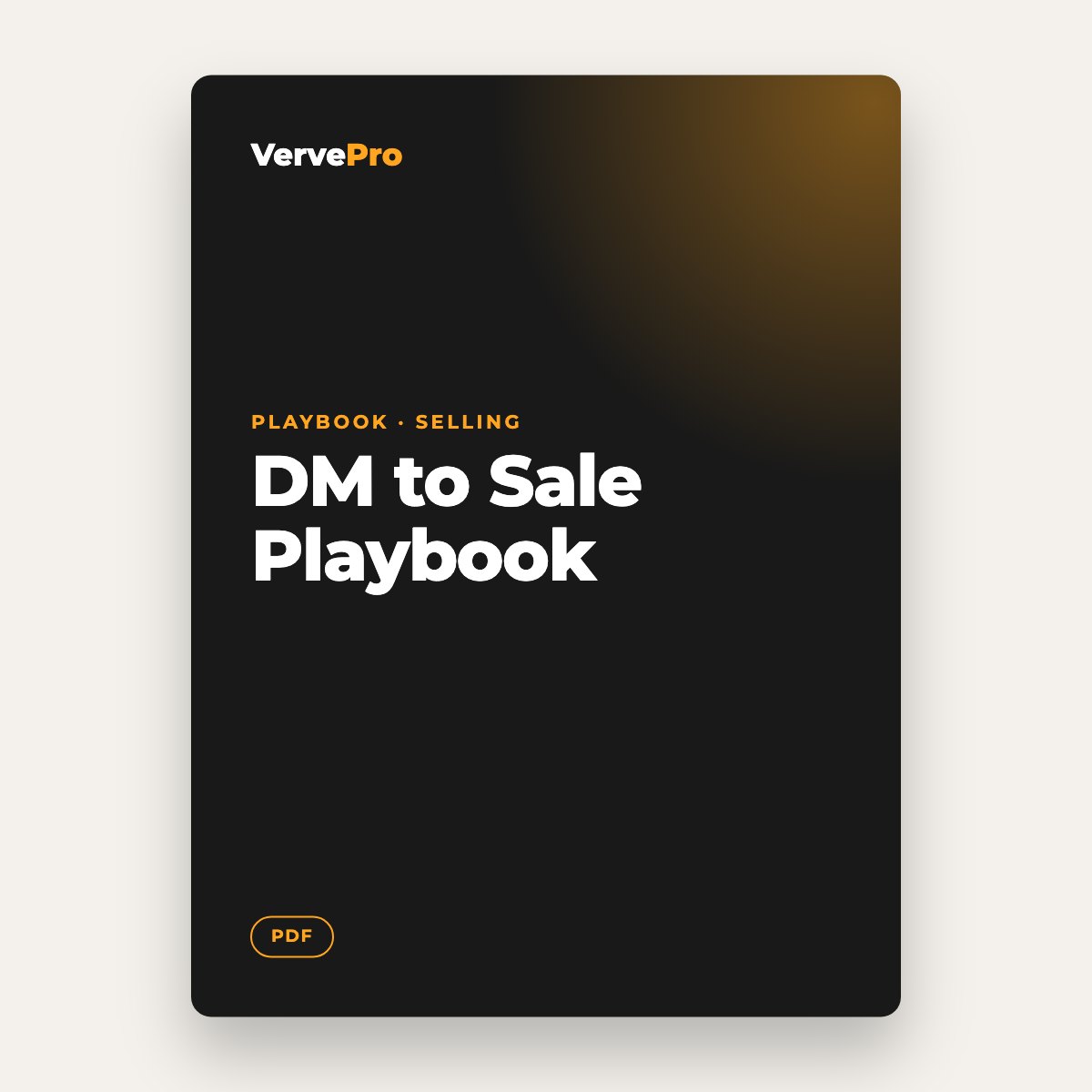 DM to Sale Playbook