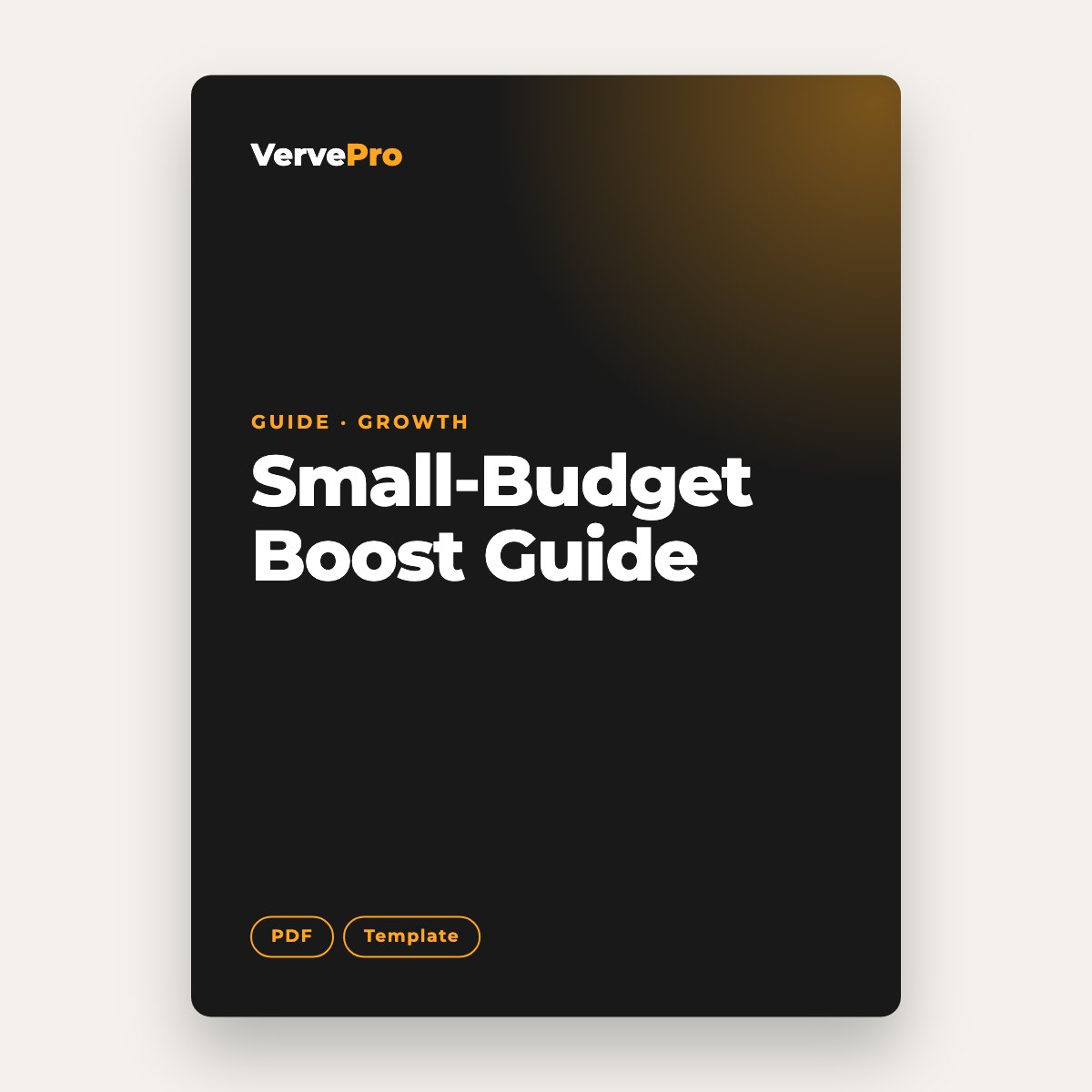 Small-Budget Boost Guide