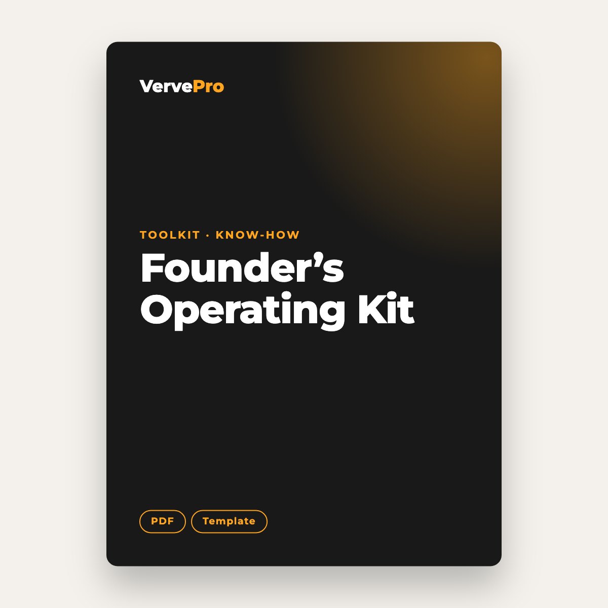 Founder's Operating Kit