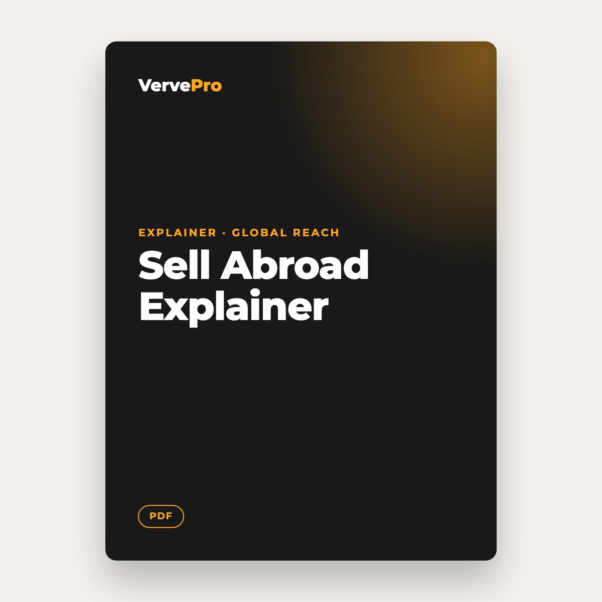 Sell Abroad Explainer